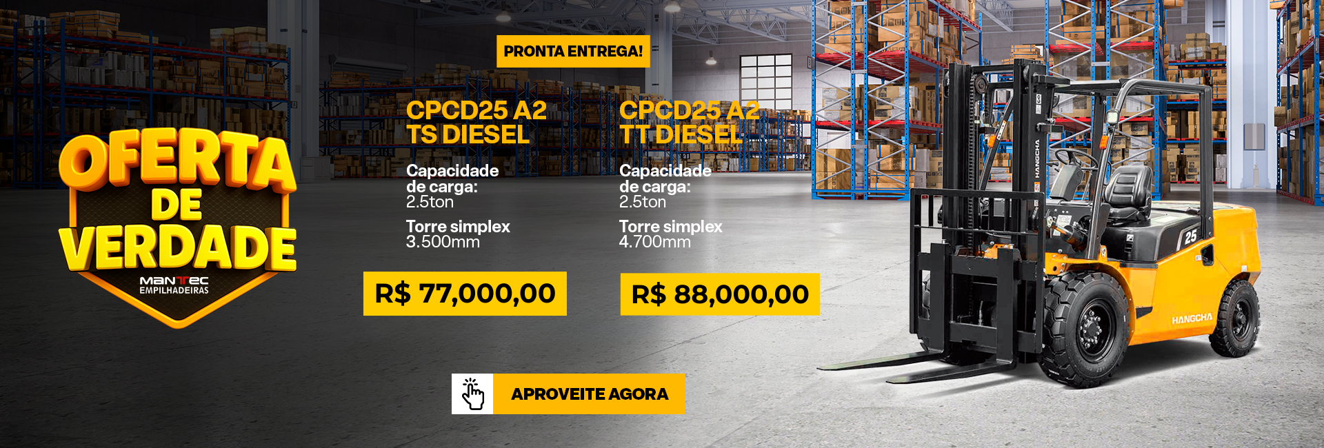 Mantec empilhadeiras